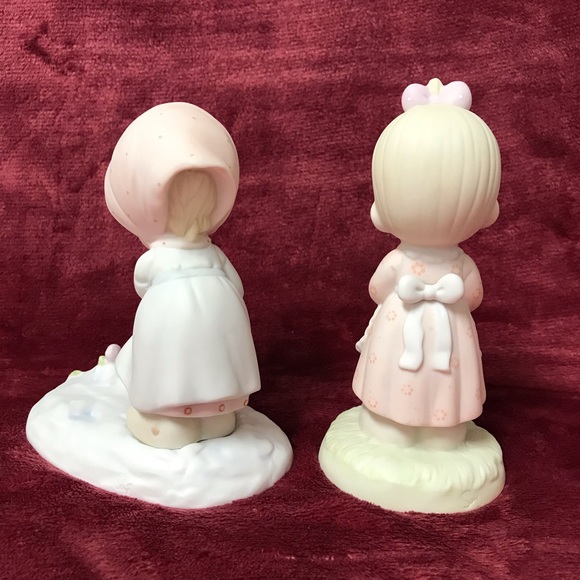 1987 Precious moments NO Box Bundle of 2 - Picture 2 of 16